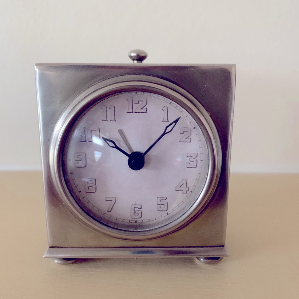 Vintage Pottery Barn Table Clock